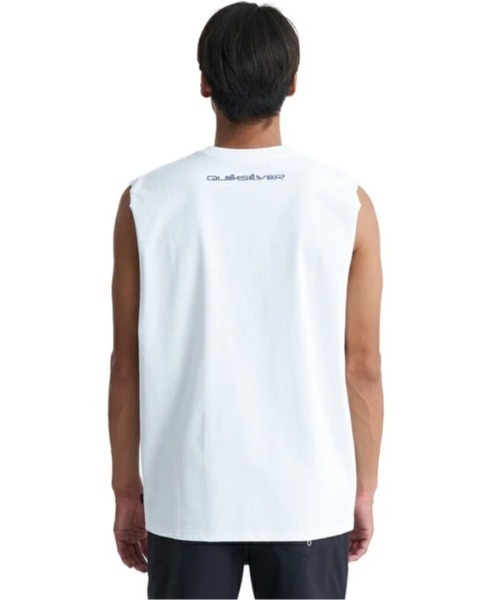 cvtvlist サイドクロスタンクトップ　osk別注 Quiksilver タンクトップ ORBITAL SLT/クイックシルバーロゴ