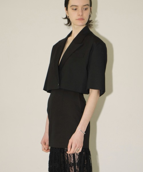 CLANE（クラネ） ジャケット テーラードジャケット CROPPED TAILORED