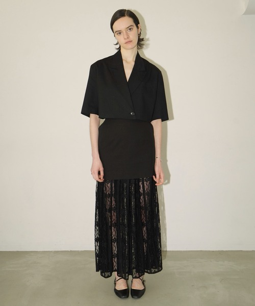 CLANE（クラネ） ジャケット テーラードジャケット CROPPED TAILORED