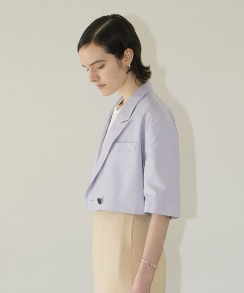 CLANE クラネ CROPPED TAILORED JACKET CLANE（クラネ） ジャケット テーラードジャケット CROPPED TAILORED