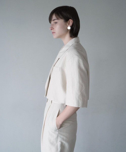 CLANE（クラネ） ジャケット テーラードジャケット CROPPED TAILORED 