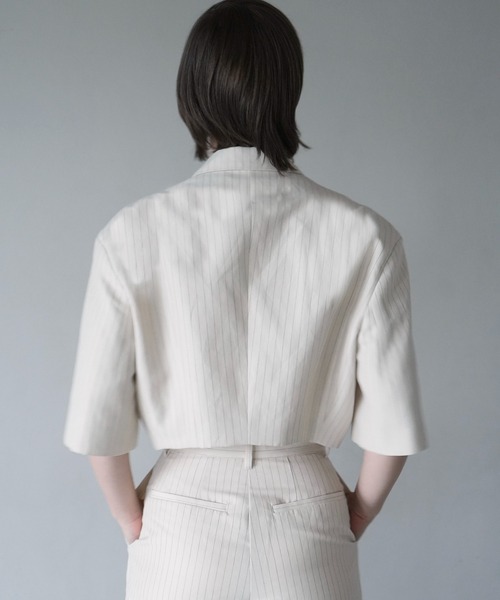 CLANE（クラネ） ジャケット テーラードジャケット CROPPED TAILORED