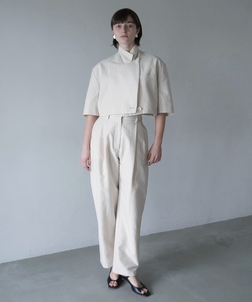 CLANE（クラネ） ジャケット テーラードジャケット CROPPED TAILORED