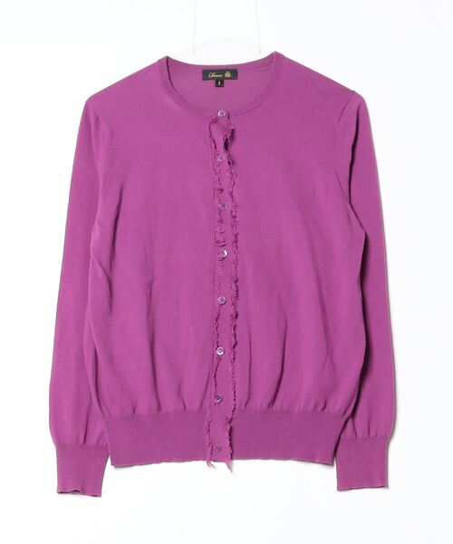 新品同様★今期完売drawerドゥロワー16Gエリフリンジショートスリーブニット DRAWER ドゥロワー 16G エリ フリンジ ショート スリーブ ニット