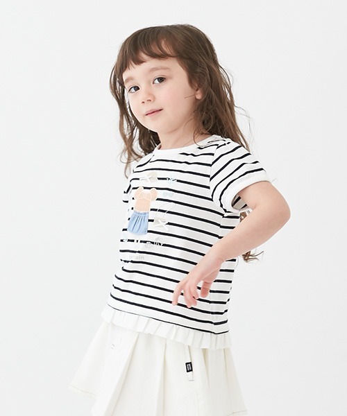 tシャツ Tシャツ 「接触冷感/リンク」ビーチモチーフ半袖T キッズ  