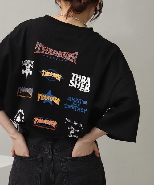 tシャツ 「THRASHER/スラッシャー」THRASHER T-SHIRTS(UN) レディース メンズ THRASHER tシャツ 「THRASHER/スラッシャー」バックプリント