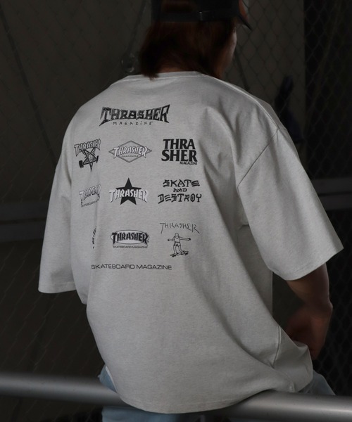 THRASHER tシャツ 「THRASHER/スラッシャー」バックプリント