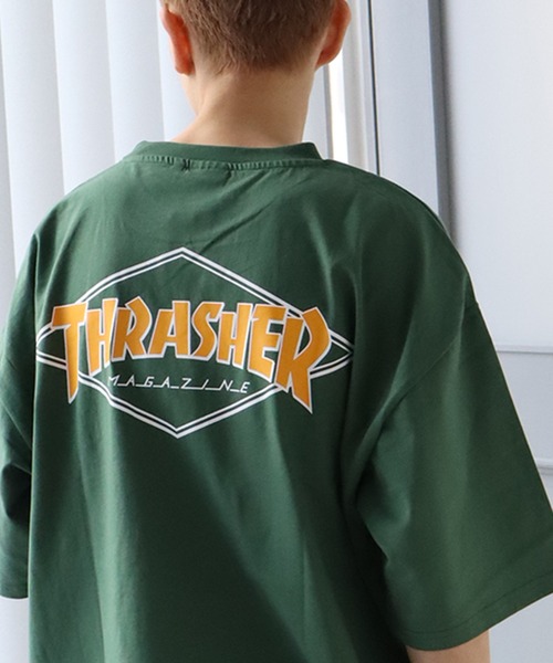 THRASHER tシャツ 「THRASHER/スラッシャー」バックプリント