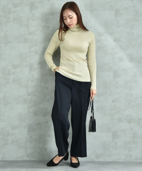 INTERPLANET TRツイルストレッチパンツ・ジャケットセットスーツ