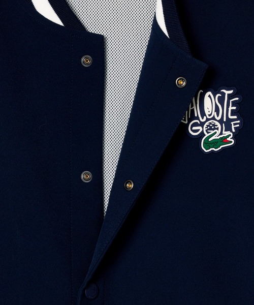 BEAMS（ビームス）【別注】LACOSTE / スタジアムジャンパー