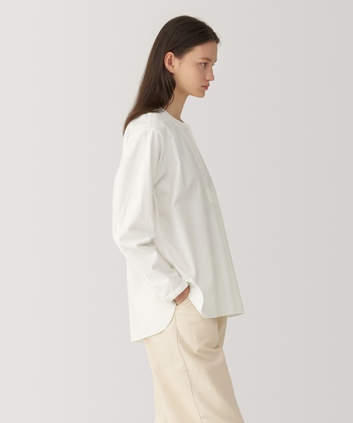 ブラウス シャツ 「MUJI Labo」婦人　起毛ツイルブラウス レディース メンズ | 無印良品 | 03