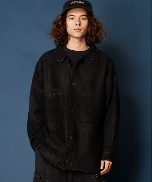 unrelaxing（アンリラクシング） ブルゾン アウター ハンドステッチ