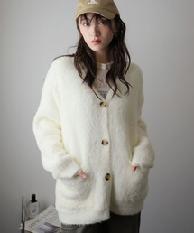 ドール用 BIGサイズカーディガン Girly Doll（ガーリードール） カーディガン オーバーサイズVネック