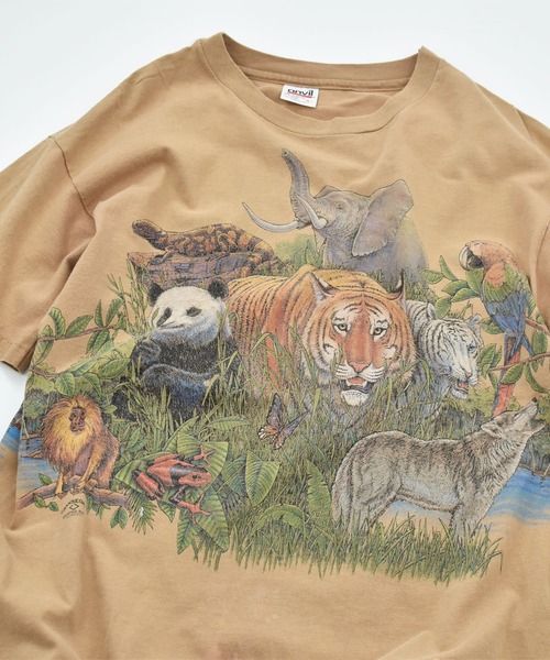 VINTAGE tシャツ 「ヴィンテージ古着」90's SIGNALS ZOO