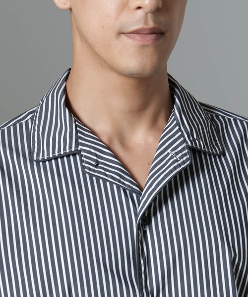 jonnlynx ストライプシャツ jonnlynx ストライプシャツ