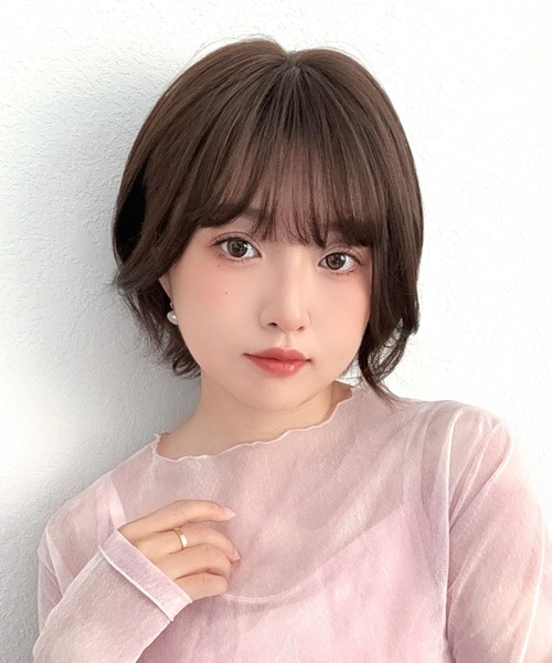 ウィッグ エクステ 「 シフォンショート 」 レディース ショート ボブ