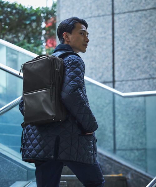 【美品】Samsonite ナイロン2WAY  レザー　バックパック リュック Samsonite デイバック リュック 「別注」「Samsonite」GLR
