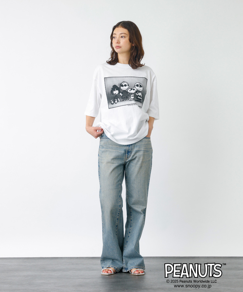 【JOHNBULL】PEANUTS Tシャツ（DENIM SNOOPY） S PEANUTS Tシャツ（DENIM CHARLIE BROWN） | ジョンブル公式通販