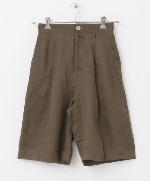 ハーフパンツ パンツ 短パン ラミーハーフパンツ レディース