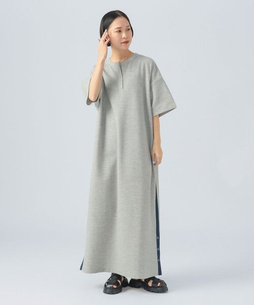 BEAMS HEART パンツドレス Ｓサイズ BEAMS HEART（ビームス ハート）サス付き バレル カーゴパンツ