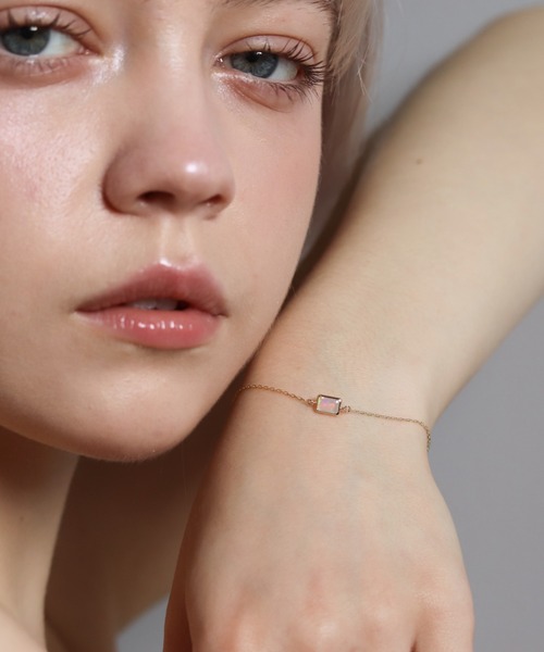 cui-cui（キュイキュイ） ブレスレット オパール ブレスレット | K10YG