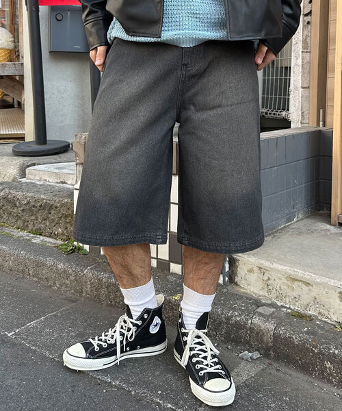 CIAOPANIC パンツ オーバーダイブラストバギーショーツ/ハーフ