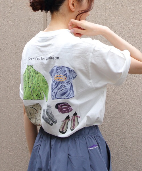 tシャツ Gramicci/グラミチ　ギアアップTEE　GEARED UP TEE　G5SU-T167 レディース メンズ