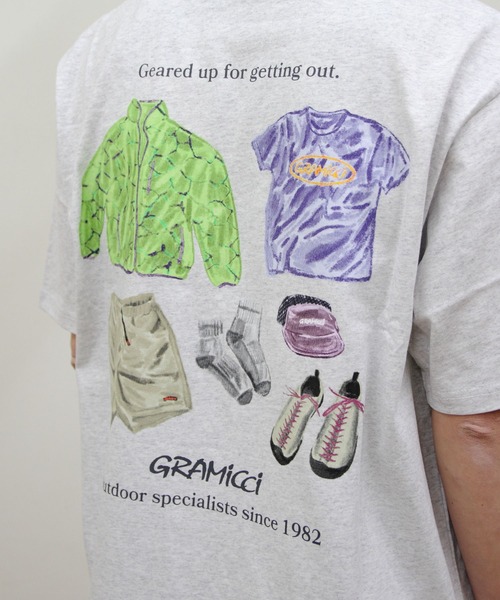 GRAMICCI tシャツ Gramicci/グラミチ ギアアップTEE GEARED UP