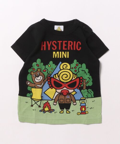 tシャツ MY FIRST HYSTERIC　HYSTERIC CAMP MINI 半袖Tシャツ キッズ 子供服 男の子 女の子の画像
