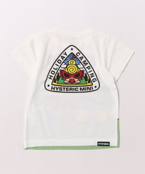 tシャツ MY FIRST HYSTERIC　HYSTERIC CAMP MINI 半袖Tシャツ キッズ 子供服 男の子 女の子の画像