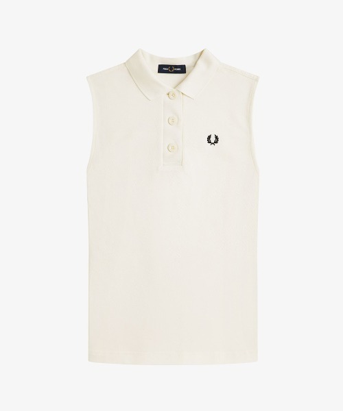 【FRED PERRY】ノースリーブポロシャツ FRED PERRY ポロシャツ ポロ Sleeveless Polo Shirt