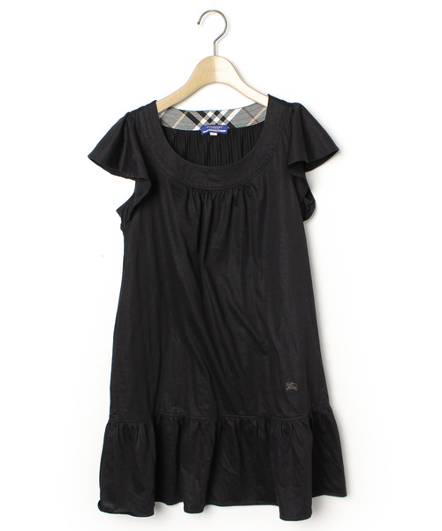 BURBERRY BLUE LABEL ノースリーブワンピース 38 BURBERRY BLUE LABEL 「BURBERRY LABEL」 ノースリーブ