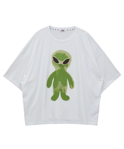 tシャツ K-POPアイドル着用「UNISEX」HOODHOOD／Alien グラフィックT レディース HOODHOOD tシャツ K-POPアイドル着用「UNISEX」HOODHOOD／Alien