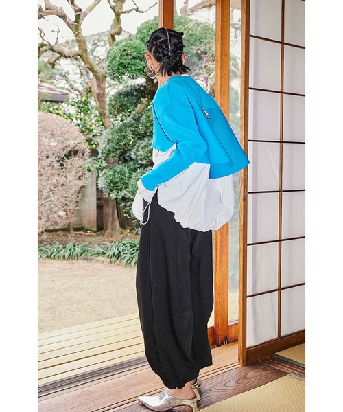 パンツ IRREGULAR PATTERN PT OMMO スラックス パンツ IRREGULAR PATTERN PT レディース