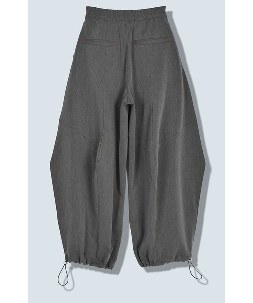OMMO スラックス パンツ IRREGULAR PATTERN PT レディース