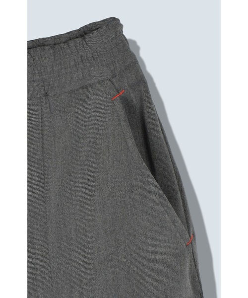 OMMO スラックス パンツ IRREGULAR PATTERN PT レディース