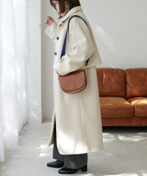 「DISCOAT」 コート FREE アイボリー レディース_画像5