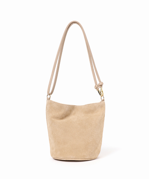 AP STUDIO AULENTTIオウレンティ チェーンスエードバッグ AULENTTI/オウレンティ】スエードチェーンBAG：ショルダーバッグ