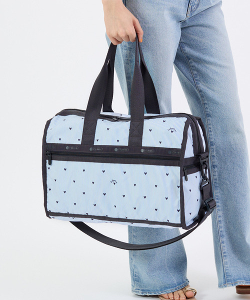 LeSportsac ボストンバッグ DELUXE MED WEEKENDER フレッシュ