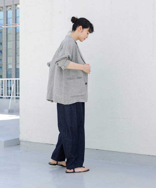かぐれ｜リネンジレコート | Rakuten Fashion(楽天ファッション