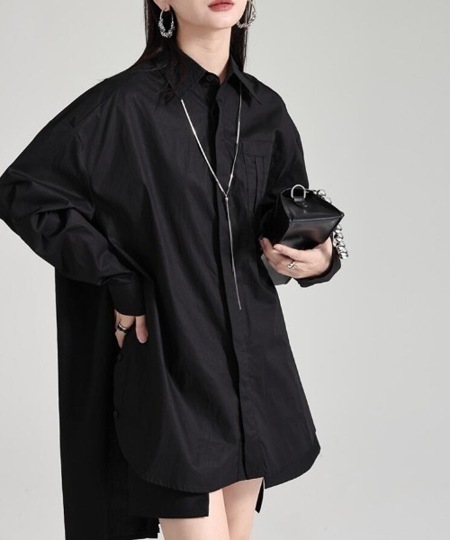ブラウス シャツ シャツ「韓国ファッション」 レディース