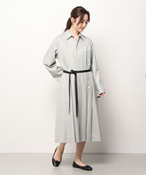 BLAMINK 長袖ワンピース 38 グレー レディース : ZOZOTOWN Yahoo!店