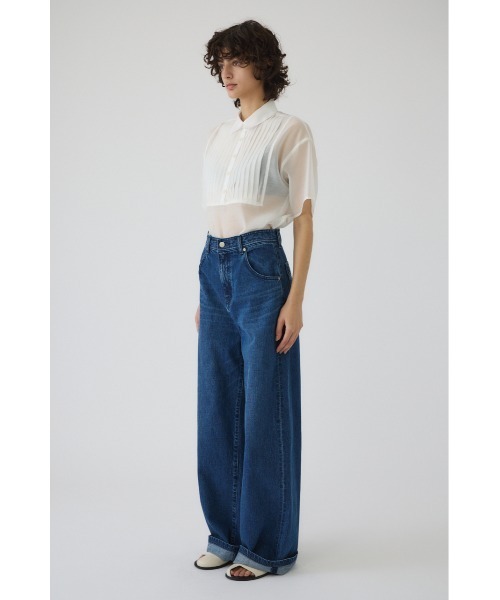RIM.ARK tシャツ Pin-tuck square PO ピンタックスクエアプルオーバー 