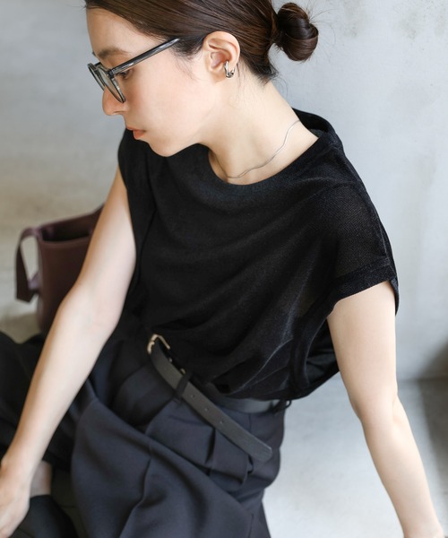 トップス RD-mocha ラメシアートップス – SELECT MOCA