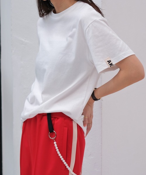 tシャツ ポイントタグTシャツ レディース