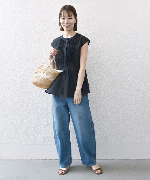 「SHIPS any」 ノースリーブブラウス ONE SIZE ベージュ レディース SHIPS any 「SHIPS any」 ノースリーブブラウス ONE SIZE