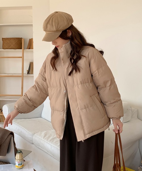 「Doula Doula」 ジップアップブルゾン L グレー レディース_画像7