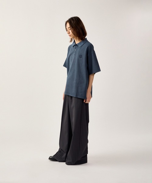 Spray stripe wide slacks /ワイドスラックス epnok（エプノック）の「【EPNK】Spray stripe wide slacks
