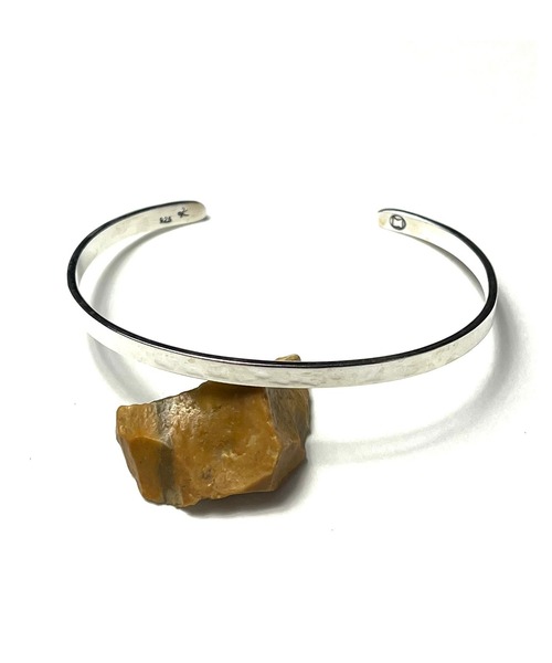 MANANAS（マナナス） バングル 「MANANAS」Hammered Narrow Bangle