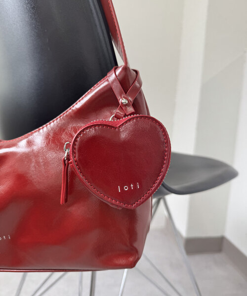 loti ハートポーチ付きホーボーBAG loti ハートポーチ付きホーボーBAG | mystic(ミスティック